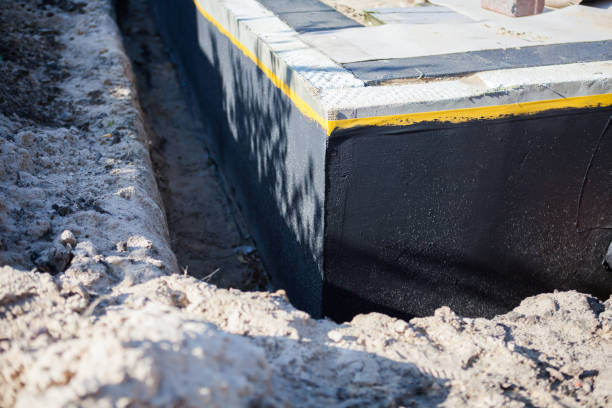 Professional Waterproofing technician working in Chippewa Lake, MI